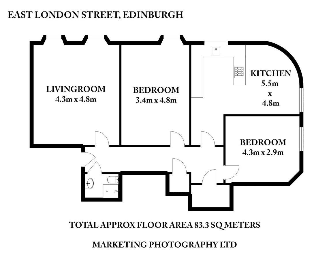 The East London Street Residence Edinburgh Exterior foto